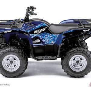 Kit Déco Quad Predator Yamaha 125 Grizzly Bleu () 2004-2013