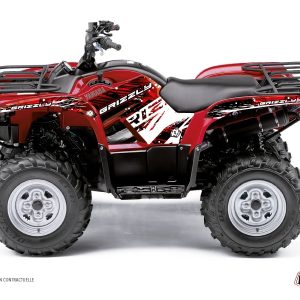 Kit Déco Quad Wild Yamaha 300 Grizzly Rouge () 2012-2013