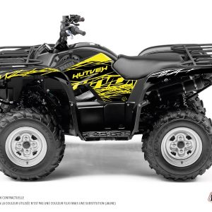 Kit Déco Quad Eraser Fluo Yamaha 350 Grizzly Jaune () 2007-2017
