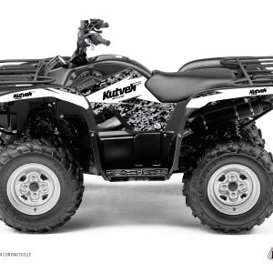 Kit Déco Quad Predator Yamaha 450 Grizzly Blanc () 2007-2016