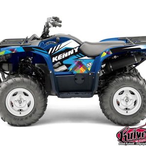 Kit Déco Quad Kenny Yamaha 550-700 Grizzly Bleu () 2009-2015