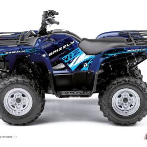 Kit Déco Quad Wild Yamaha 550-700 Grizzly Bleu () 2009-2015
