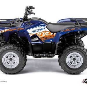 Kit Déco Quad Eraser Yamaha 550-700 Grizzly Bleu Orange () 2009-2015