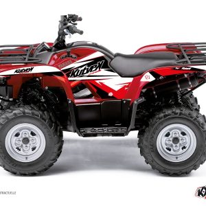 Kit Déco Quad Stage Yamaha 550-700 Grizzly Noir Rouge () 2009-2015