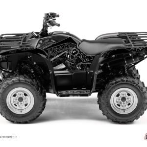 Kit Déco Quad Zombies Dark Yamaha 550-700 Grizzly Noir () 2009-2015