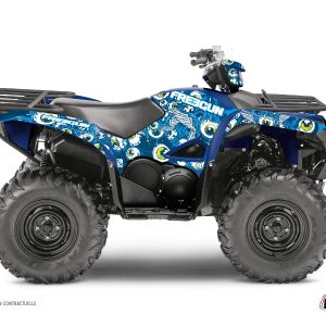 Kit Déco Quad Freegun Eyed Yamaha 700-708 Grizzly Bleu () 2016-2018
