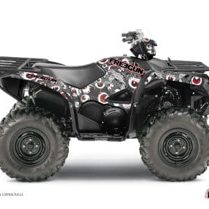 Kit Déco Quad Freegun Eyed Yamaha 700-708 Grizzly Rouge () 2016-2018