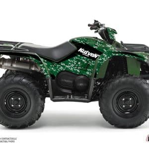 Kit Déco Quad Predator Yamaha 450 Kodiak Noir Vert () 2003-2007