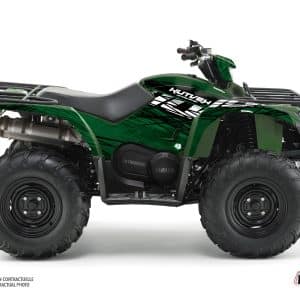 Kit Déco Quad Eraser Yamaha 450 Kodiak Noir Vert () 2003-2007