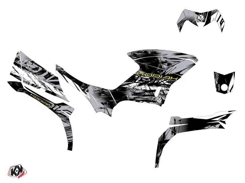 Kit Déco Quad Wild Yamaha 450 Kodiak Gris () 2018-2023 – Image 2