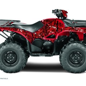 Kit Déco Quad Camo Yamaha 700-708 Kodiak Rouge () 2016-2023