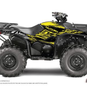 Kit Déco Quad Eraser Fluo Yamaha 700-708 Kodiak Jaune () 2016-2023