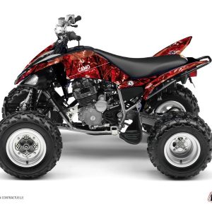 Kit Déco Quad Camo Yamaha 250 Raptor Rouge () 2008-2013