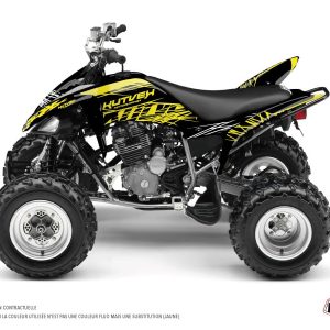 Kit Déco Quad Eraser Fluo Yamaha 250 Raptor Jaune () 2008-2013