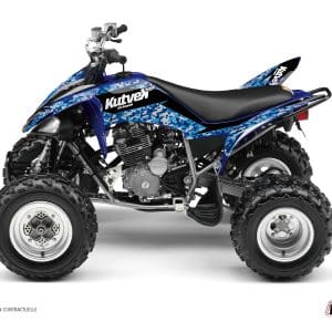 Kit Déco Quad Predator Yamaha 250 Raptor Bleu () 2008-2013