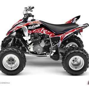 Kit Déco Quad Predator Yamaha 250 Raptor Rouge () 2008-2013