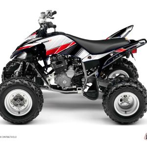 Kit Déco Quad Stripe Yamaha 250 Raptor Rouge () 2008-2013