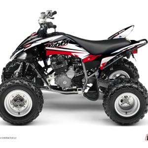 Kit Déco Quad Stage Yamaha 250 Raptor Noir Rouge () 2008-2013
