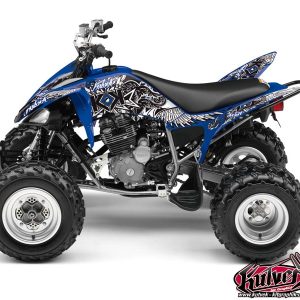 Kit Déco Quad Demon Yamaha 250 Raptor Bleu () 2008-2013