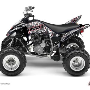 Kit Déco Quad Freegun Eyed Yamaha 250 Raptor Rouge () 2008-2013