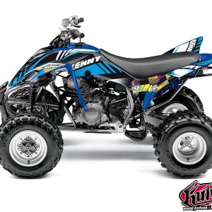Kit Déco Quad Kenny Yamaha 350 Raptor Bleu () 2004-2013