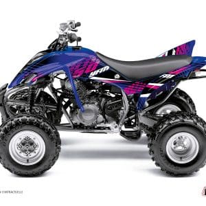 Kit Déco Quad Flow Yamaha 350 Raptor Rose () 2004-2013