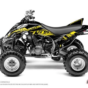 Kit Déco Quad Eraser Fluo Yamaha 350 Raptor Jaune () 2004-2013