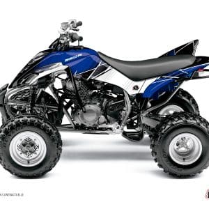 Kit Déco Quad Stripe Yamaha 350 Raptor Bleu () 2004-2013