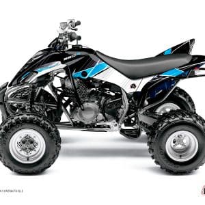Kit Déco Quad Stripe Yamaha 350 Raptor Noir () 2004-2013