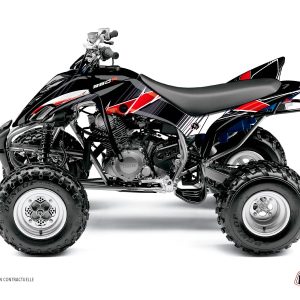 Kit Déco Quad Stripe Yamaha 350 Raptor Rouge () 2004-2013