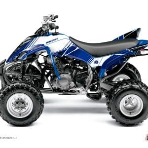 Kit Déco Quad Stripe Yamaha 350 Raptor Bleu Nuit () 2004-2013