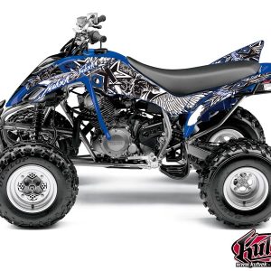 Kit Déco Quad Demon Yamaha 350 Raptor Bleu () 2004-2013