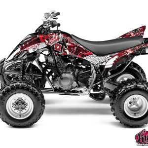 Kit Déco Quad Demon Yamaha 350 Raptor Rouge () 2004-2013
