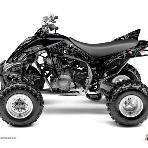 Kit Déco Quad Zombies Dark Yamaha 350 Raptor Noir () 2004-2013
