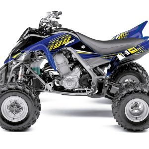 Kit Déco Quad Flow Yamaha 660 Raptor Jaune () 2001-2005