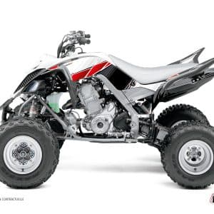 Kit Déco Quad Stripe Yamaha 660 Raptor Rouge () 2001-2005