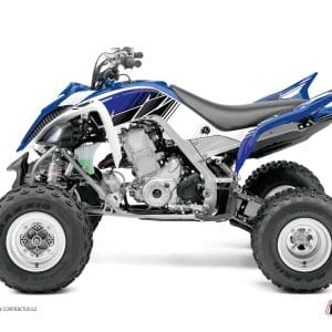 Kit Déco Quad Stripe Yamaha 700 Raptor Bleu () 2006-2012