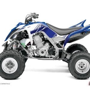 Kit Déco Quad Stripe Yamaha 700 Raptor Bleu Nuit () 2006-2012