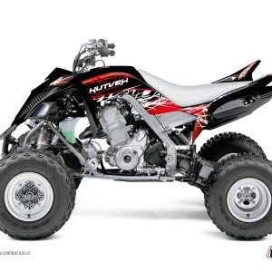 Kit Déco Quad Eraser Yamaha 700 Raptor Rouge Blanc () 2006-2012