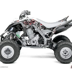 Kit Déco Quad Freegun Eyed Yamaha 700 Raptor Rouge () 2006-2012