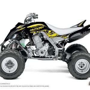 Kit Déco Quad Eraser Fluo Yamaha 700 Raptor Jaune () 2013-2018