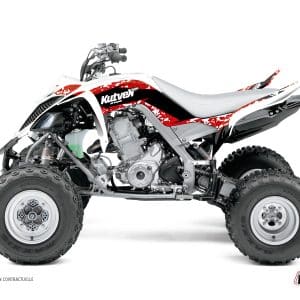 Kit Déco Quad Predator Yamaha 700 Raptor Rouge () 2013-2018