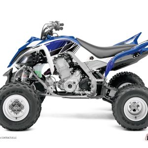 Kit Déco Quad Stripe Yamaha 700 Raptor Bleu () 2013-2018