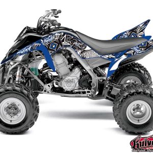 Kit Déco Quad Demon Yamaha 700 Raptor Bleu () 2013-2018
