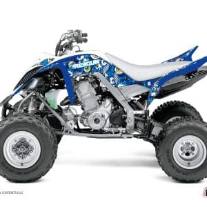 Kit Déco Quad Freegun Eyed Yamaha 700 Raptor Bleu () 2013-2018