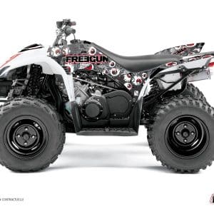 Kit Déco Quad Freegun Eyed Yamaha 350-450 Wolverine Rouge () 2006-2009
