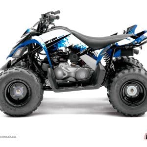 Kit Déco Quad Hangtown Yamaha 90 Raptor Bleu () 2016-2023