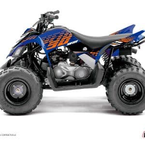 Kit Déco Quad Flow Yamaha 90 Raptor Orange () 2016-2023