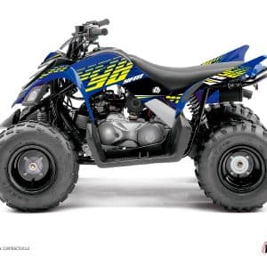 Kit Déco Quad Flow Yamaha 90 Raptor Jaune () 2016-2023