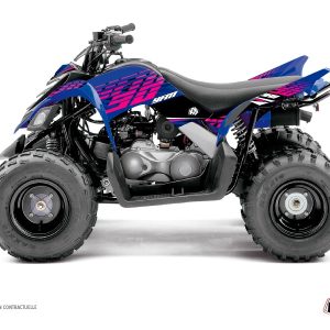 Kit Déco Quad Flow Yamaha 90 Raptor Rose () 2016-2023